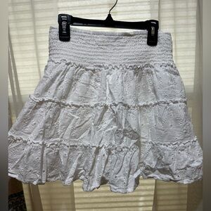 American Eagle White Skirt